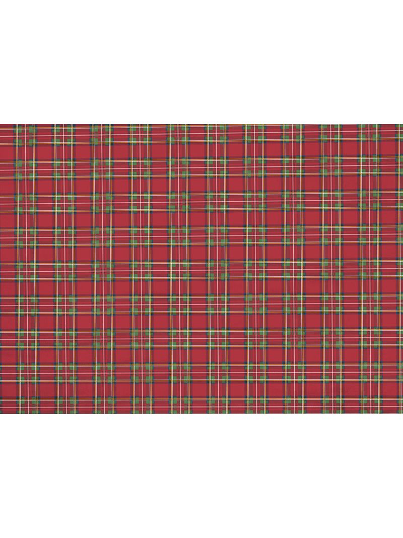 Copripiumino Sacco Piumone Pensieri Delicati 100% Cotone Dis. Cervo Tartan  - Biancheriaweb