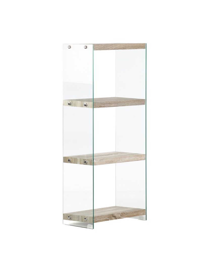 Libreria A 6 Cubi 2x3 Scaffale Aperto In Legno, Ripiani Multiuso Per Soggiorno E Camera Da Letto, Colore Nero