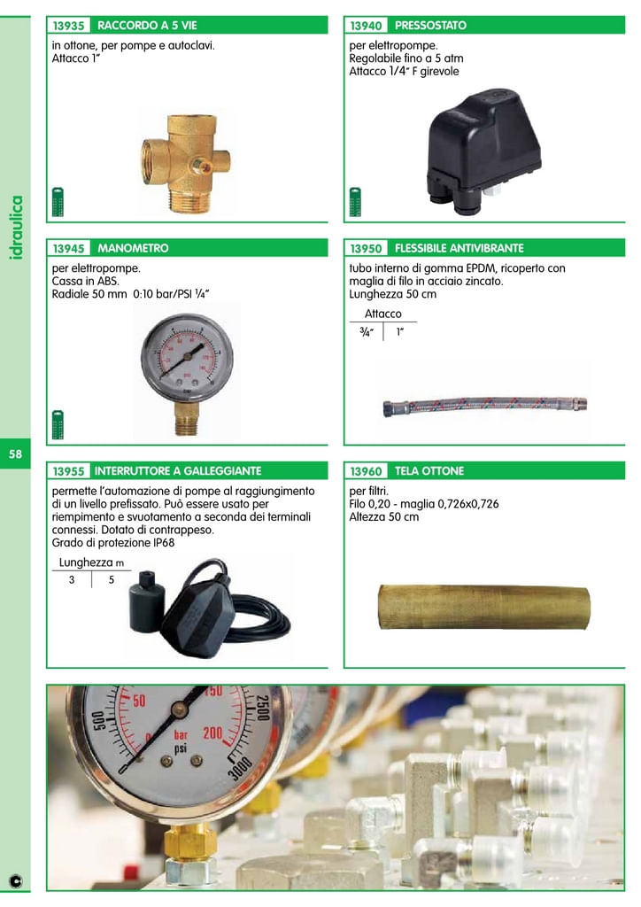 3Pz Pl Pressostato Per Autoclave 1-5 Bar F1/4 - BricoBravo