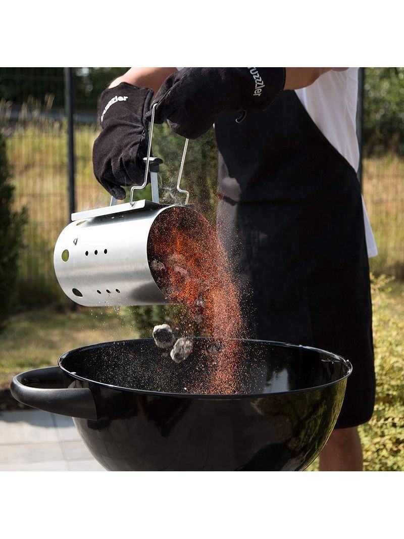 Accendifuoco Liquido Flammburo - 6 Litri In 6 Bottiglie - Per Barbecue E Camini - Qualità Tedesca DIN - Foto 3