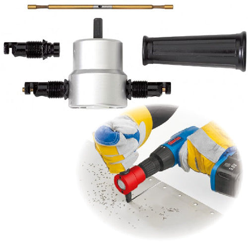 Roditrice Per Trapano ABUYCS - Doppia Testa, Taglio Metallo, Per Lamiere E Riparazioni Auto