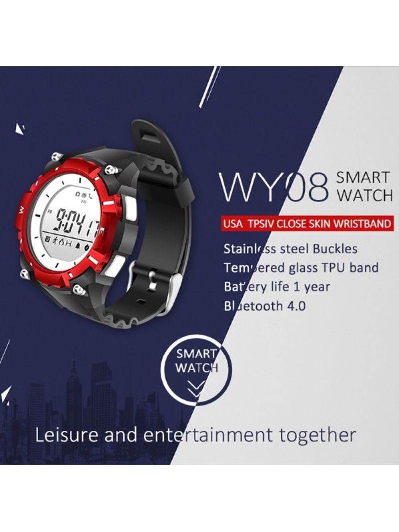 TrAdE shop Traesio- SMARTWATCH DZB Orologio Digitale SUBACQUEO Sub 30M  Waterproof per iOS Android, Prezzi e Offerte