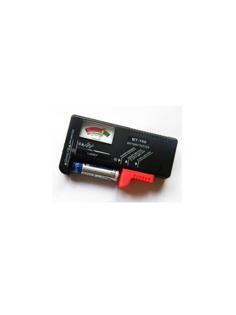 Trade Shop - Tester Per Batteria Pila Pile Stilo Mini Stilo Da 1.5 A 9 V  Controllo Carica - BricoBravo