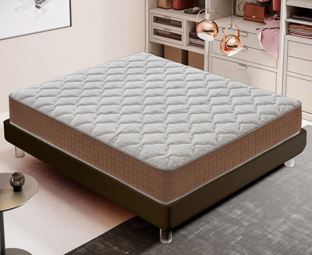 Materasso Singolo 80x200 a 1600 molle insacchettate 5 cm memory foam  ortopedico 9 zone di comfort - BricoBravo