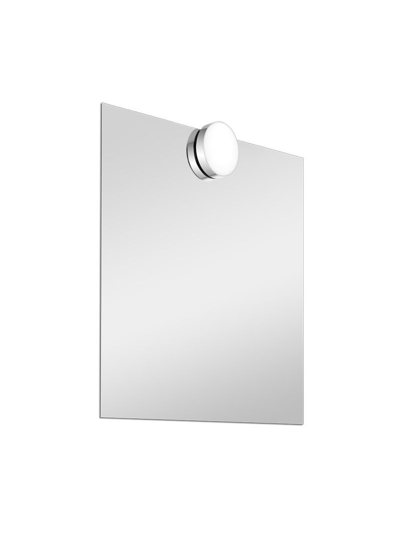 Specchio per bagno 50x60 cm con applique led frontale incluso - BricoBravo