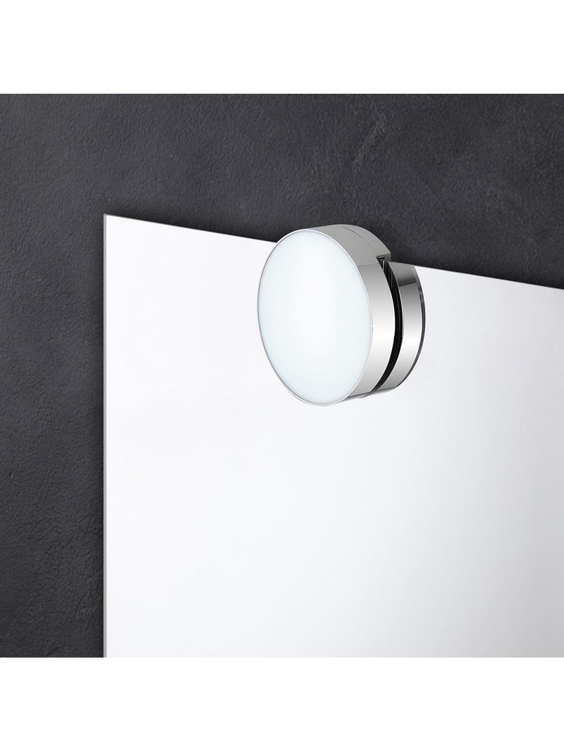 Specchio per bagno 50x60 cm con applique led frontale incluso - BricoBravo