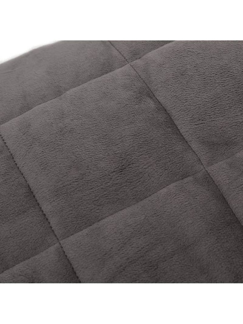 Coperta Ponderata Grigia 155x220 cm 7 kg Tessuto