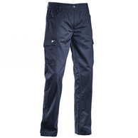 Pantalone Da Lavoro Blu Classico Pant Level Cargo 60062 Con Tasche Laterali E Doppia Cucitura Iso 13688:2013-Diadora Utility-Taglia L