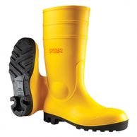 Stivale Di Sicurezza Antinfortunistico Impermeabile In Pvc Colore Giallo Con Suola E Puntale In Acciaio-S5 Src Socim-Misura 44