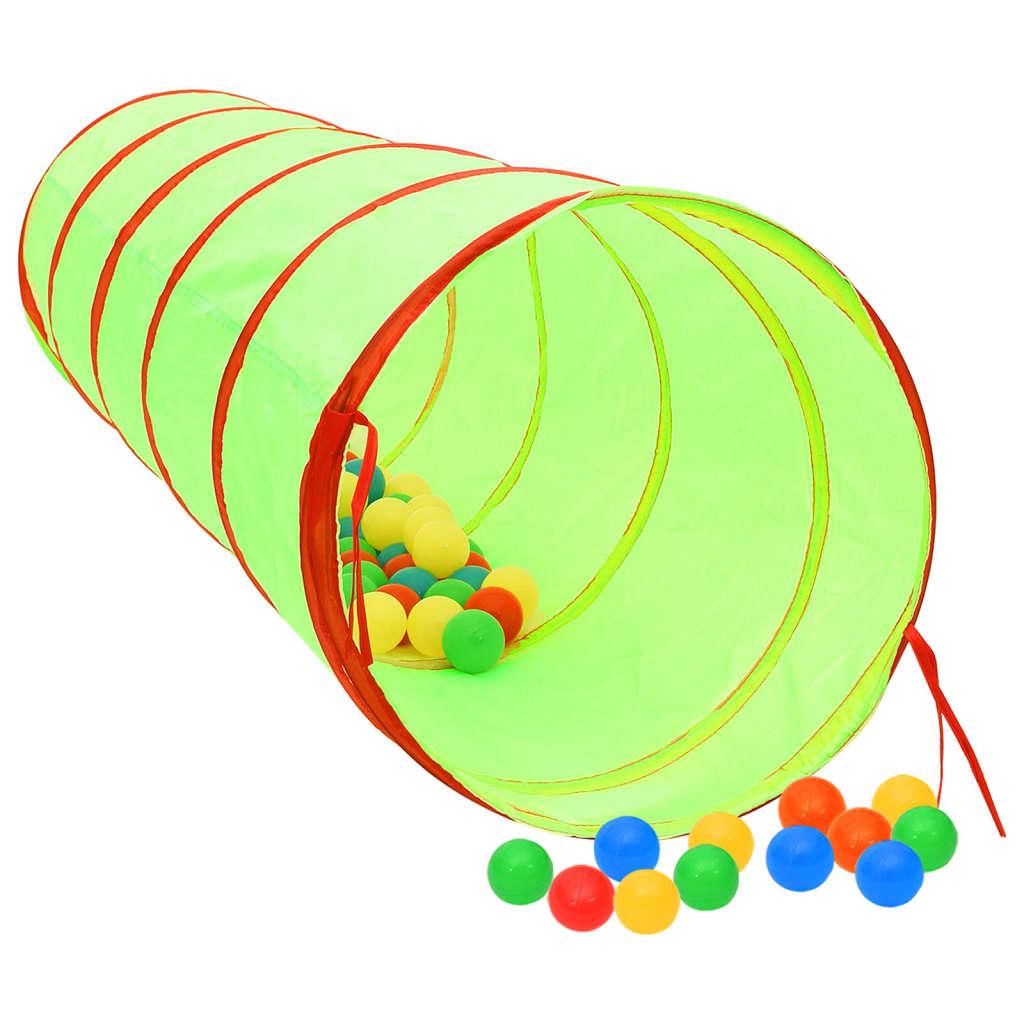 vidaXL Tunnel da Gioco per Bambini con 250 Palline Multicolore