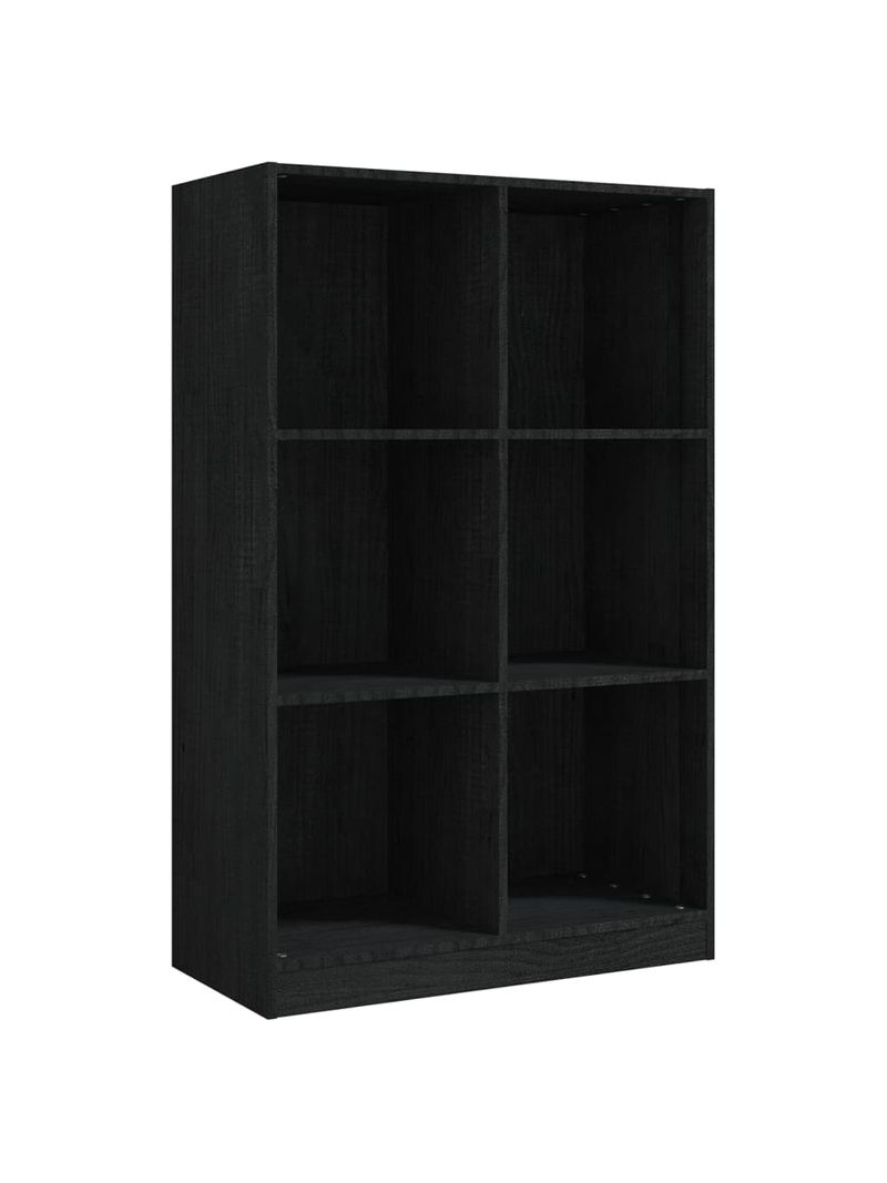 Libreria 70x33x110 cm in legno massello di pino