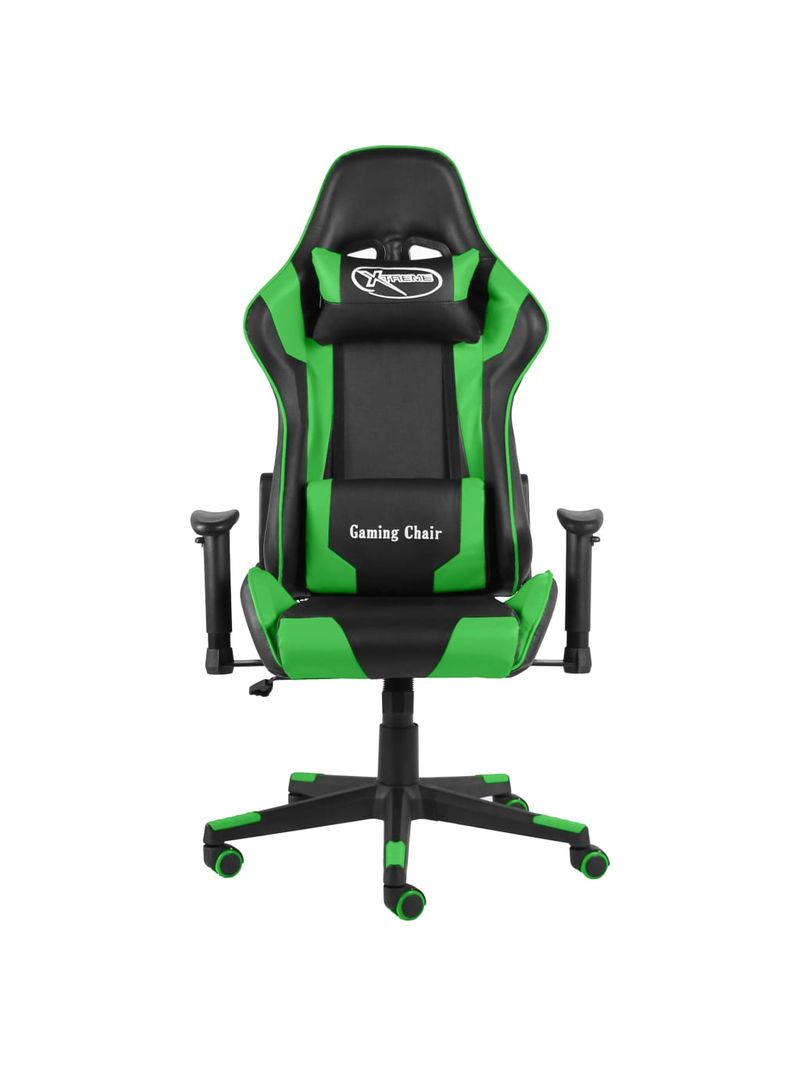 Sedia da gaming LAMDRUP nero/verde