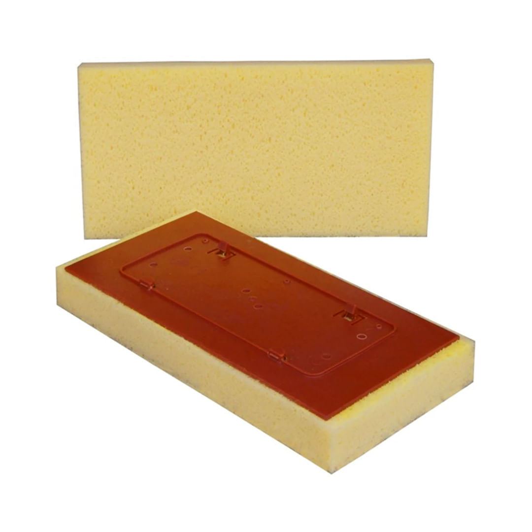 3 Spugne Ricambio PVA Per Mocio Universale: Gialle, Assorbenti, 27 Cm, Compatibili Con HORECANO