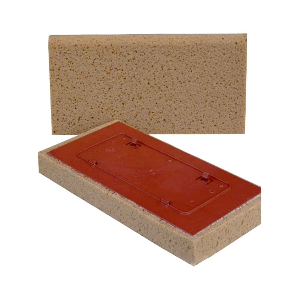 Spugna Ricambio Fratazzo Avana - 13x30x3 Cm Per Pulizie - Foto 6