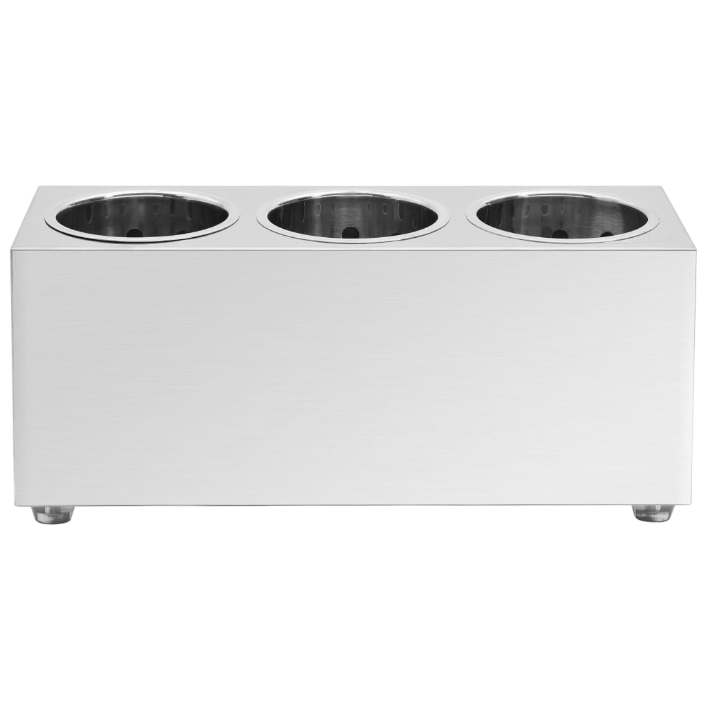 Westmark Portaposate In Acciaio Inox - Set Da 2 Cestelli Con Fori Di Drenaggio, Lavabili In Lavastoviglie