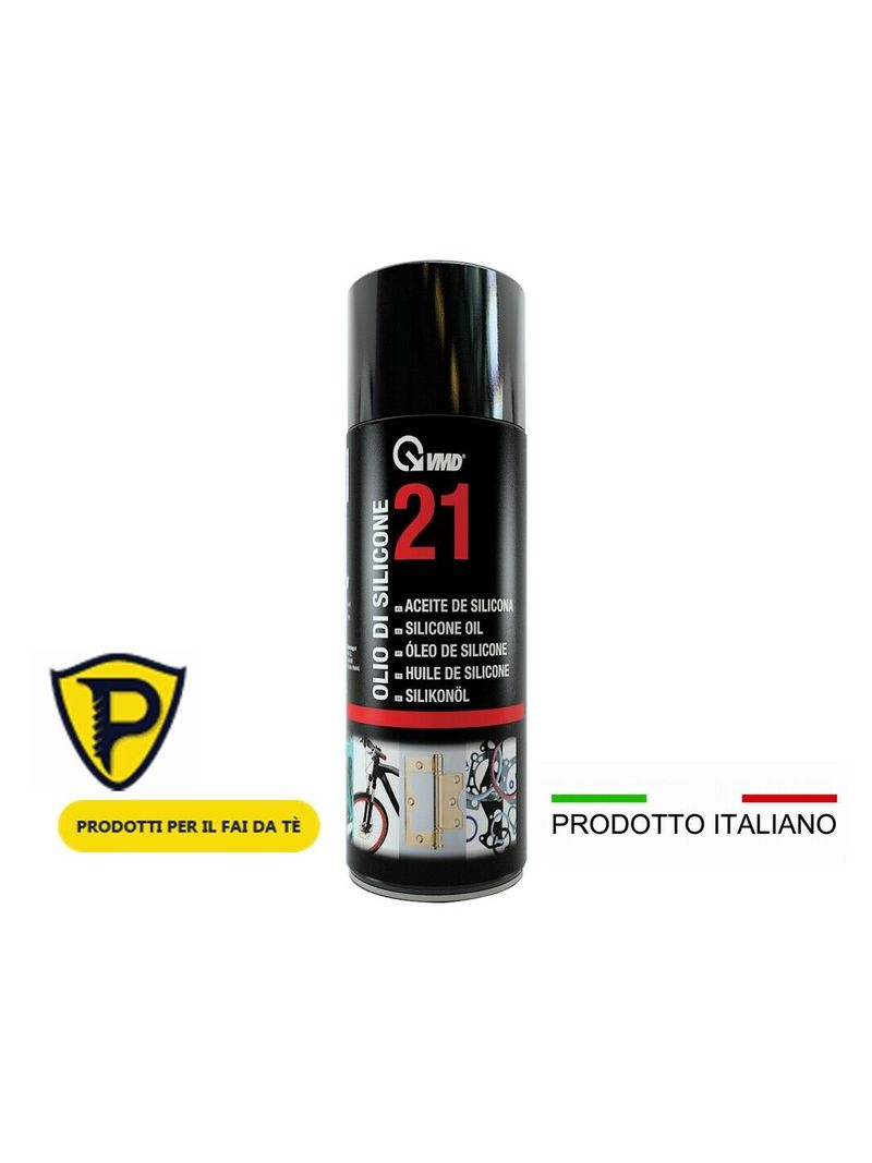 VMD 21 olio di silicone lubrificante spray azione protettiva e