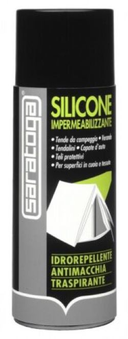 Impermeabilizzante trasparente al silicone Saratoga Spray per tessuti - da  400 ml - BricoBravo
