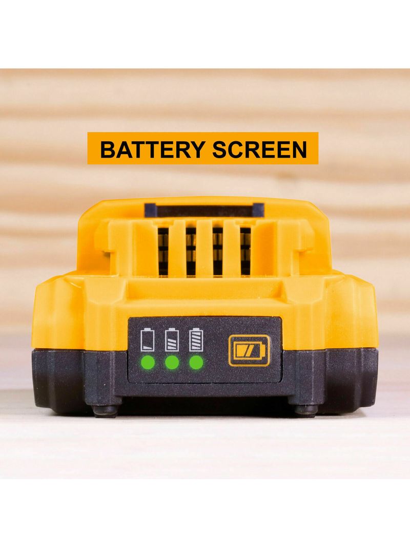 Batteria Litio 14,4V 3,0Ah Per Elettroutensili - Compatibile Con BAT607, GSR1440-LI - Foto 11