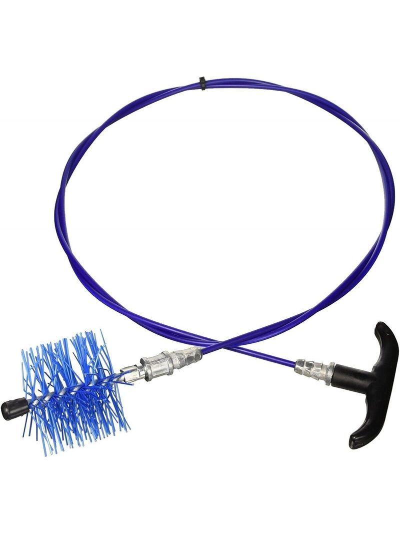 Set 4 Spazzole Per Pulizia Canna Fumaria | Diametri 30mm, 50mm, 80mm, 110mm | Acciaio Inox | Per Camini E Stufe - Foto 5