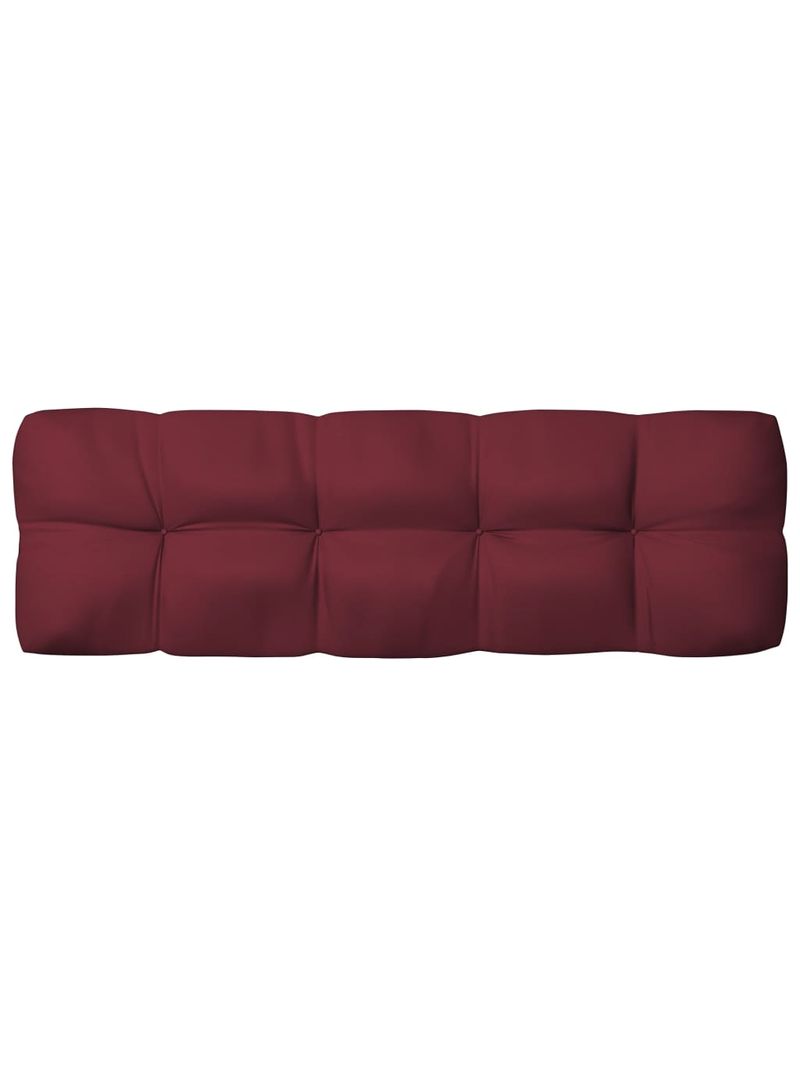 Cuscini per Divano Pallet 7 pz Rosso Vino 314597 - BricoBravo