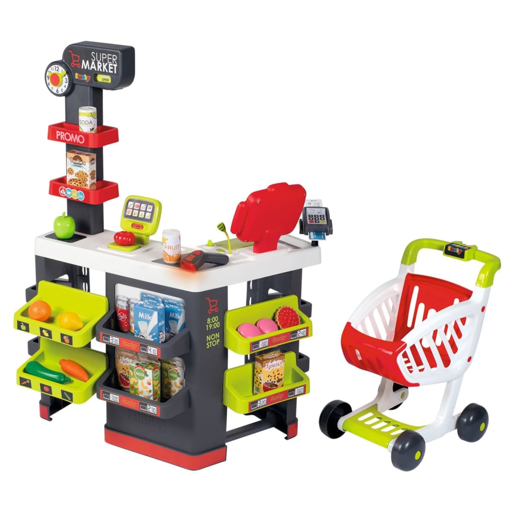 Smoby Supermercato Giocattolo 60x60x89 cm 443413 - BricoBravo