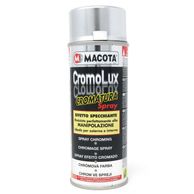 MACOTA CROMOLUX Vernice Cromata Spray Cromatura Resistente al Calore  400 ml