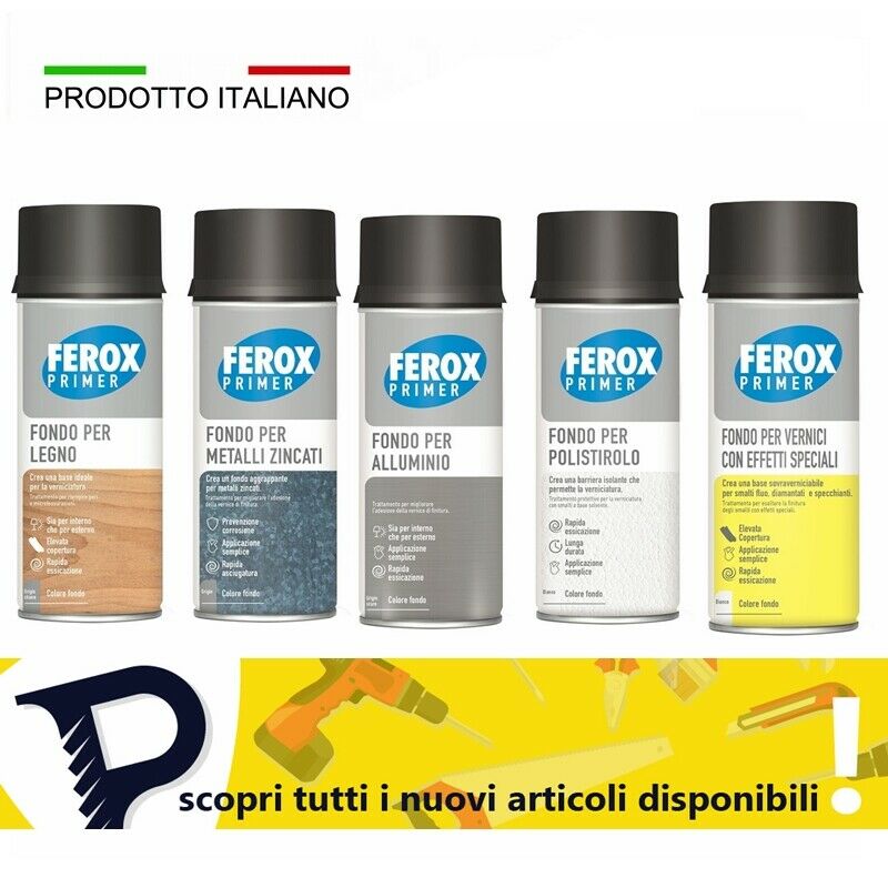 Industrial Tecnica. Ferox Primer per Alluminio