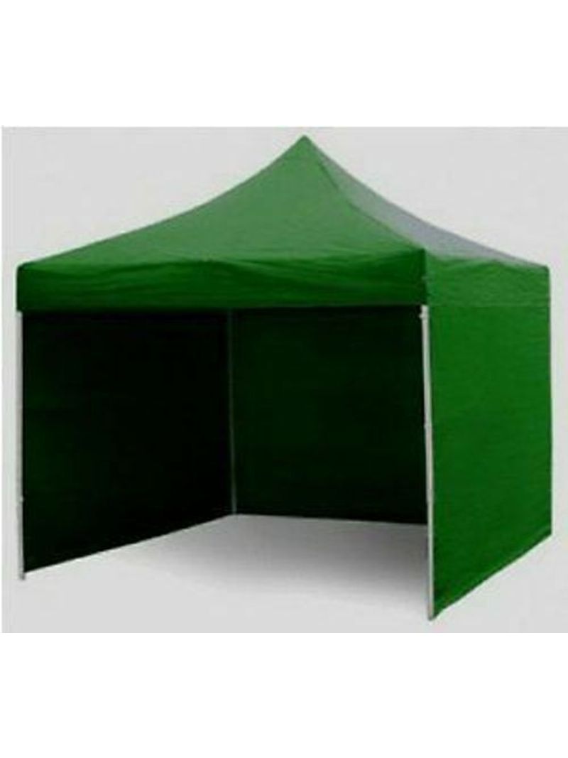 GAZEBO VERDE BOX RICHIUDIBILE PIEGHEVOLE 3X3 CON 3 PARETI LATERALI GAZEBI  FIERE GIARDINO