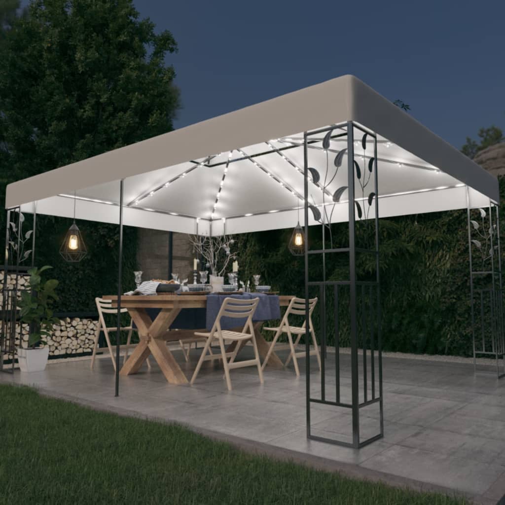 Gazebo richiudibile 3x3 m pieghevole telo verde mimetico 100% impermeabile  9008 - BricoBravo