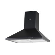 Cappa a piramide 90 cm Eolo 90 nera Samet
