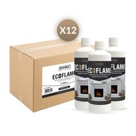 x12 Bioetanolo da 1lt combustibile ecologico naturale inodore ECOFLAME