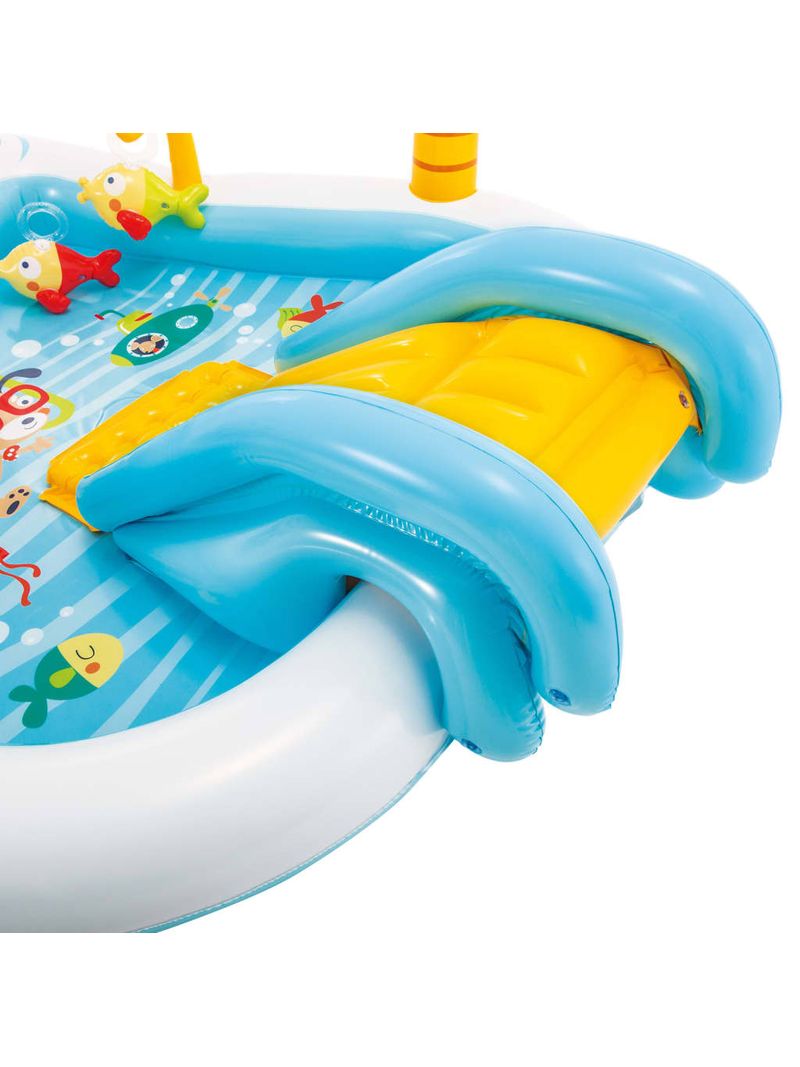 Intex Piscina per Bambini Fishing Fun 218x188x99 cm