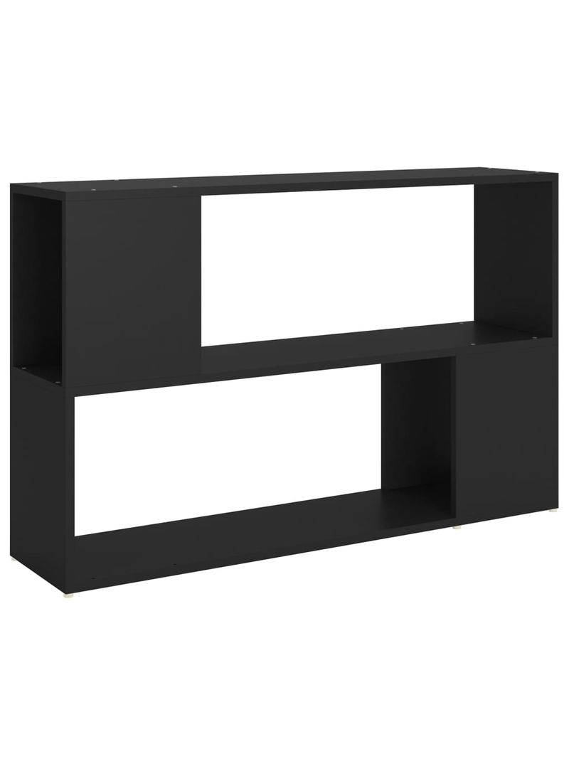 VidaXL Libreria Nera 100x24x63 cm in Truciolato