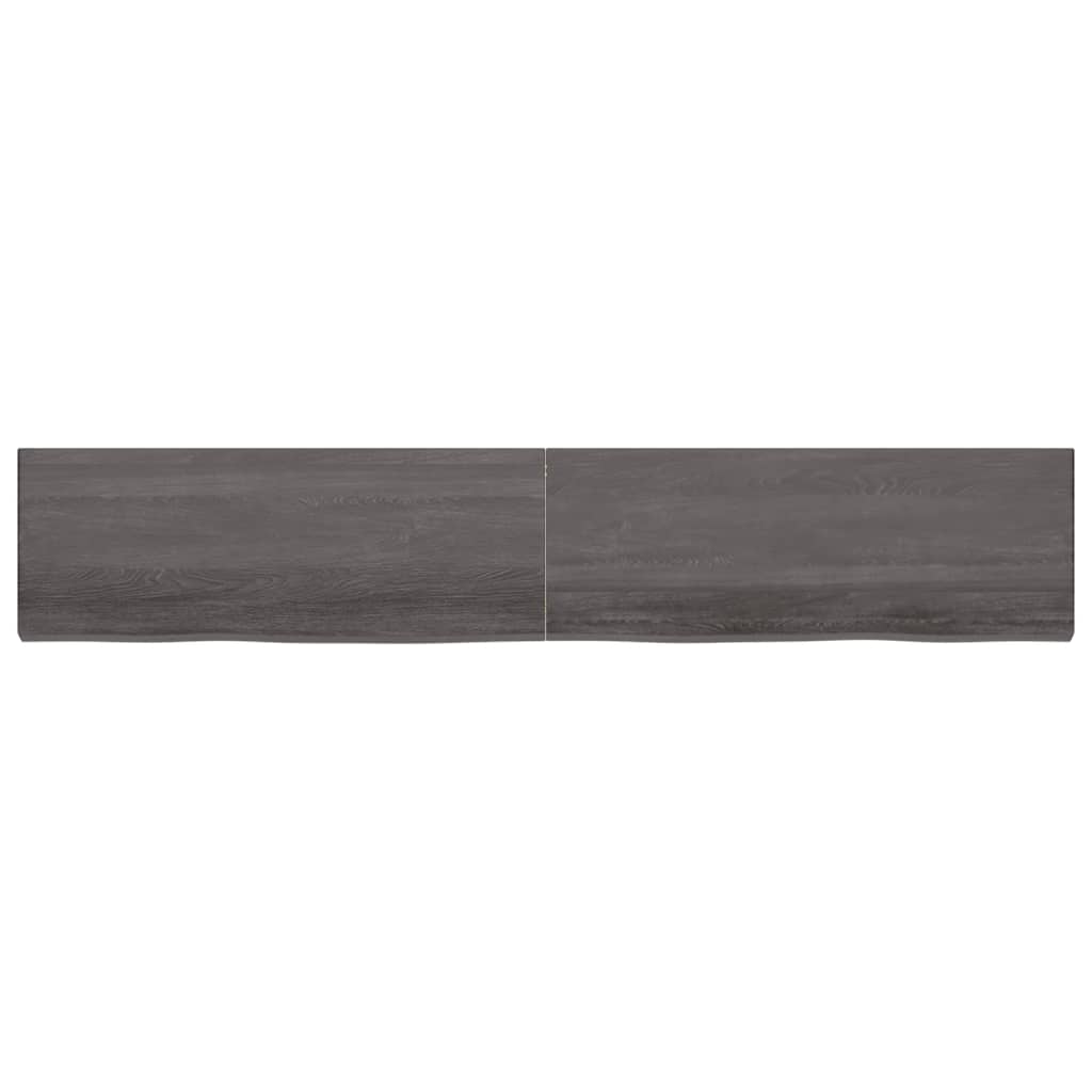 Maison Exclusive - Piano Bagno Grigio Scuro 40x30x6 Cm Legno Massello Trattato | Leroy Merlin