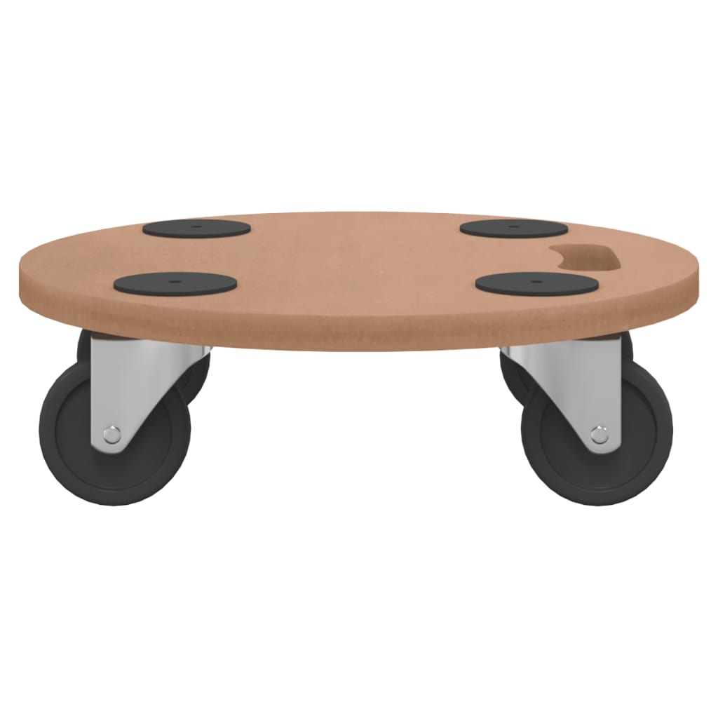 Pedane Di Trasporto VidaxL 2 Pezzi 60x40x11.5 Cm - Portata 250 Kg, Superficie Antiscivolo