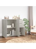 vidaXL Credenza Bianca 91x29,5x75 cm in Legno Multistrato