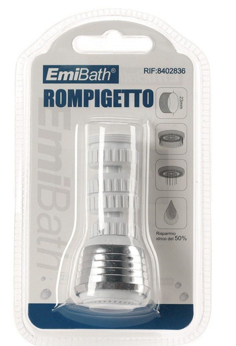 Aeratore Rubinetto Rompigetto Rubinetto Cucina Doppio Snodo Girevole  360° Colore Bianco Monogetto Diametro 23mm - BricoBravo