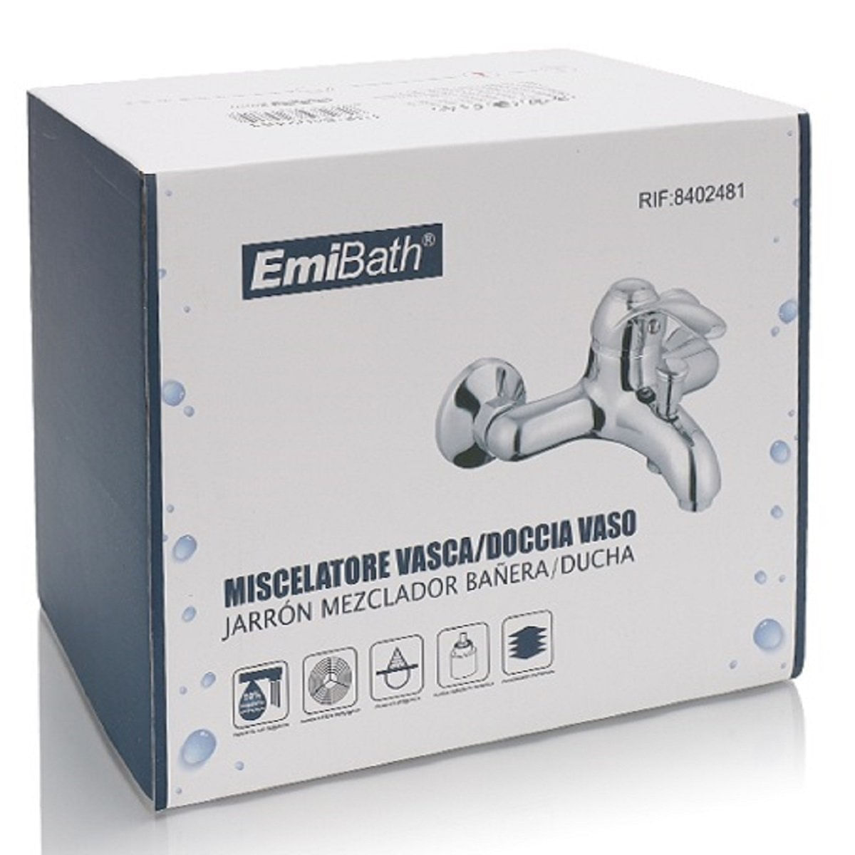 Rubinetto Bidet Monoleva Vetrineinrete - Miscelatore Ottone Cromato Con Beccuccio Orientabile - Foto 5