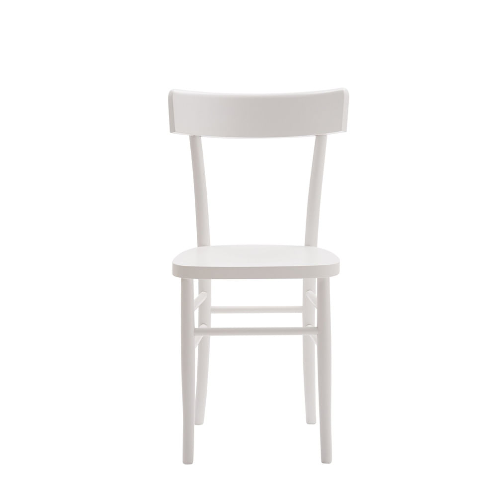 MOBILI 2G - SET 2 SEDIE SHABBY IN FAGGIO LACCATA BIANCA CON SEDUTA