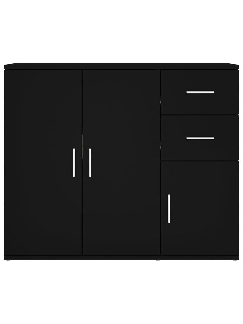 vidaXL Credenza Bianca 91x29,5x75 cm in Legno Multistrato