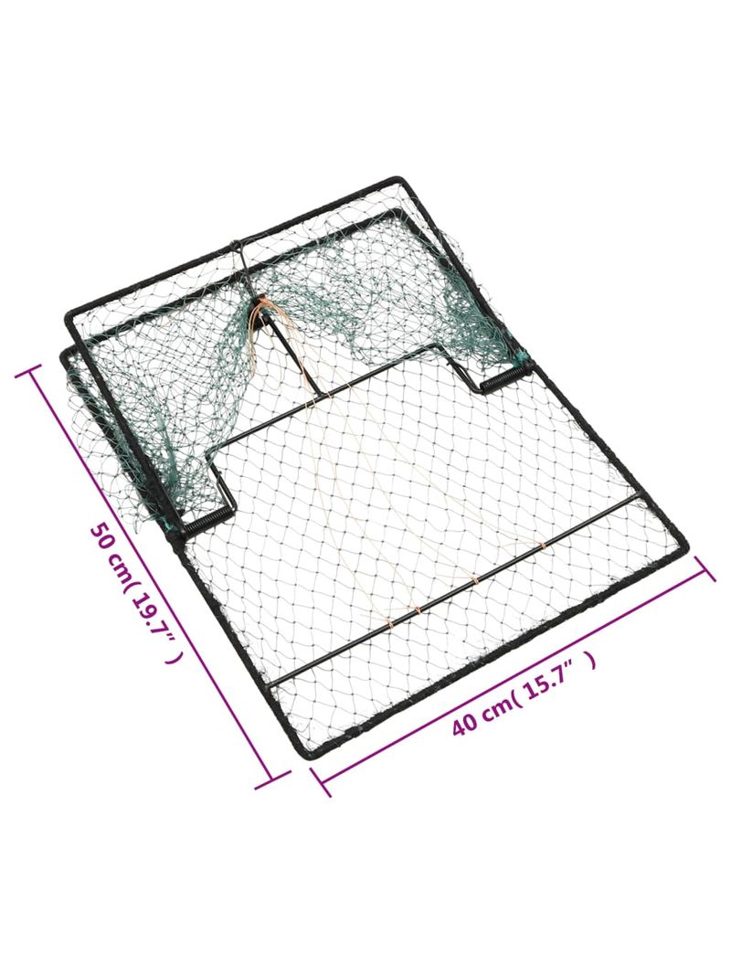 Trappola per uccelli verde 50x40 cm in acciaio 155269 - BricoBravo