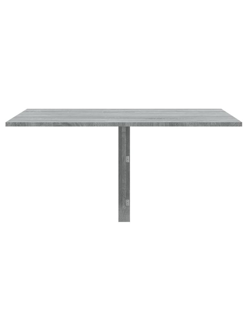 vidaXL Tavolino Muro Pieghevole Grigio Sonoma 100x60x56 cm Multistrato