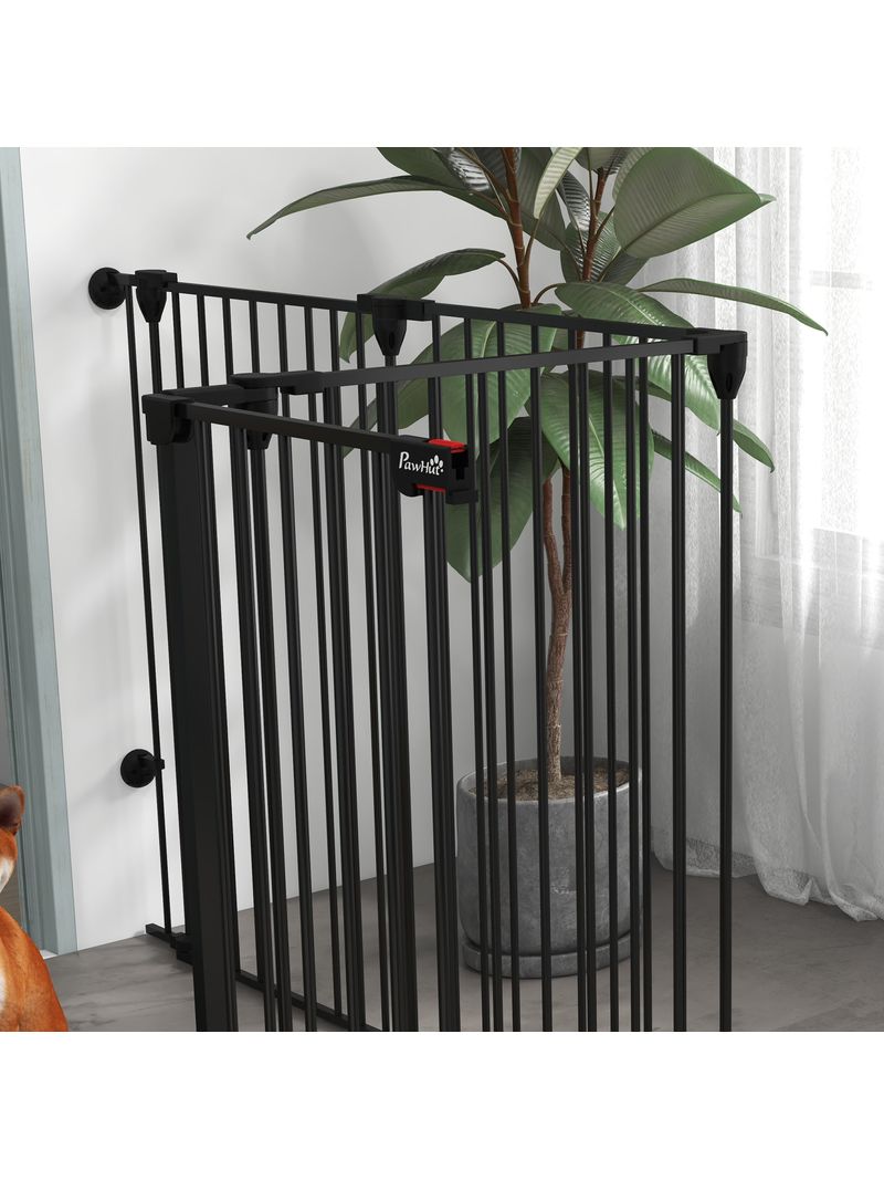 Cancelletto di Sicurezza per Animali Domestici 123x102x100 cm in