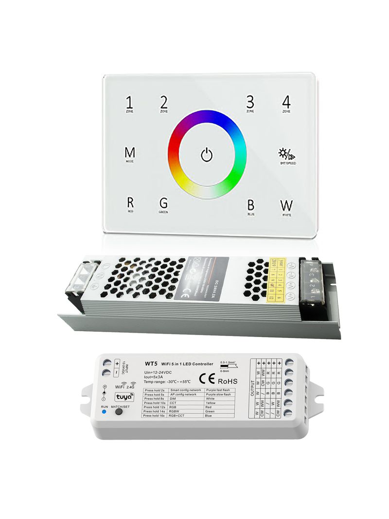 Striscia LED RGB 200 Cm - 60 LED, 16 Colori, Telecomando, Impermeabile, Per Interno Ed Esterno - Foto 8