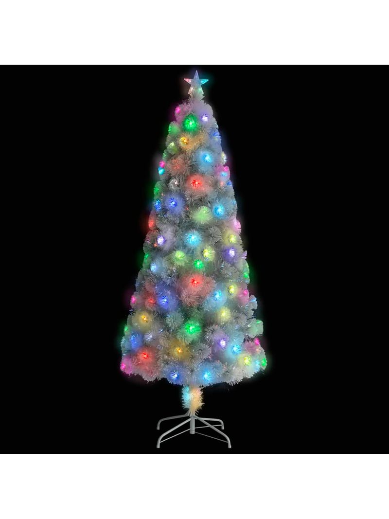 Albero Di Natale In Fibra Ottica 180 Cm Albero Natale Artificiale LED Bianco 180 cm Fibra Ottica - BricoBravo