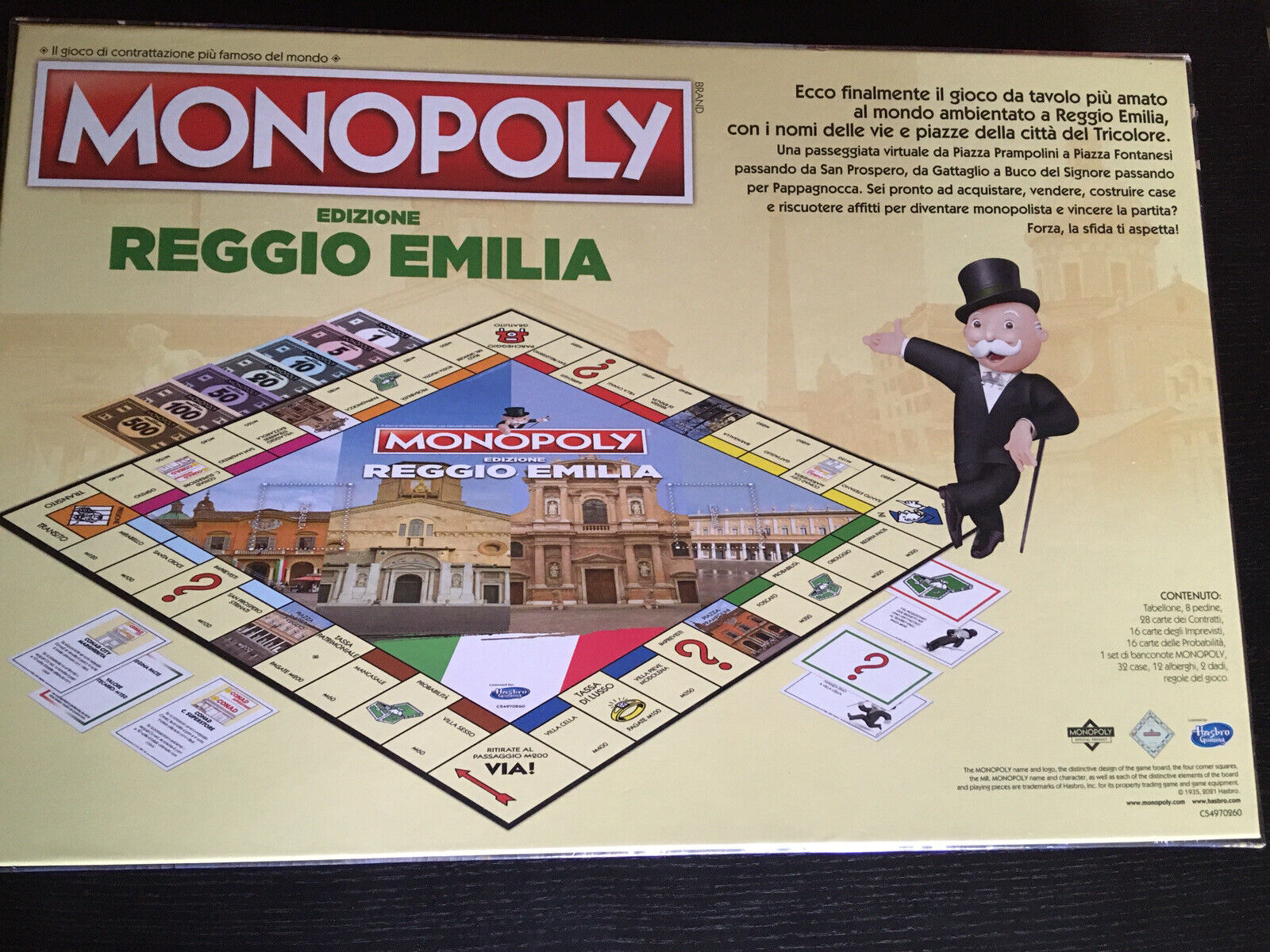 Gioco in scatola Monopoly Edizione Reggio Emilia - BricoBravo