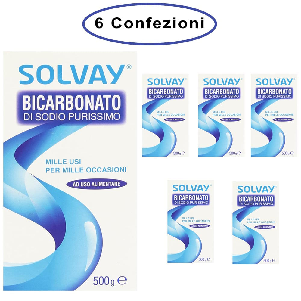Solvay bicarbonato di sodio purissimo mille usi per mille occasioni ad uso  alimentare 1000g - Spendibene Store