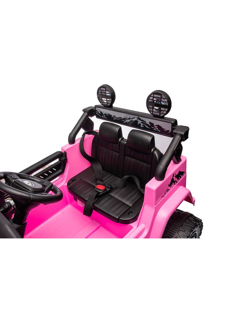 Macchina Elettrica per Bambini 12V Toyota Cruiser Rosa - BricoBravo