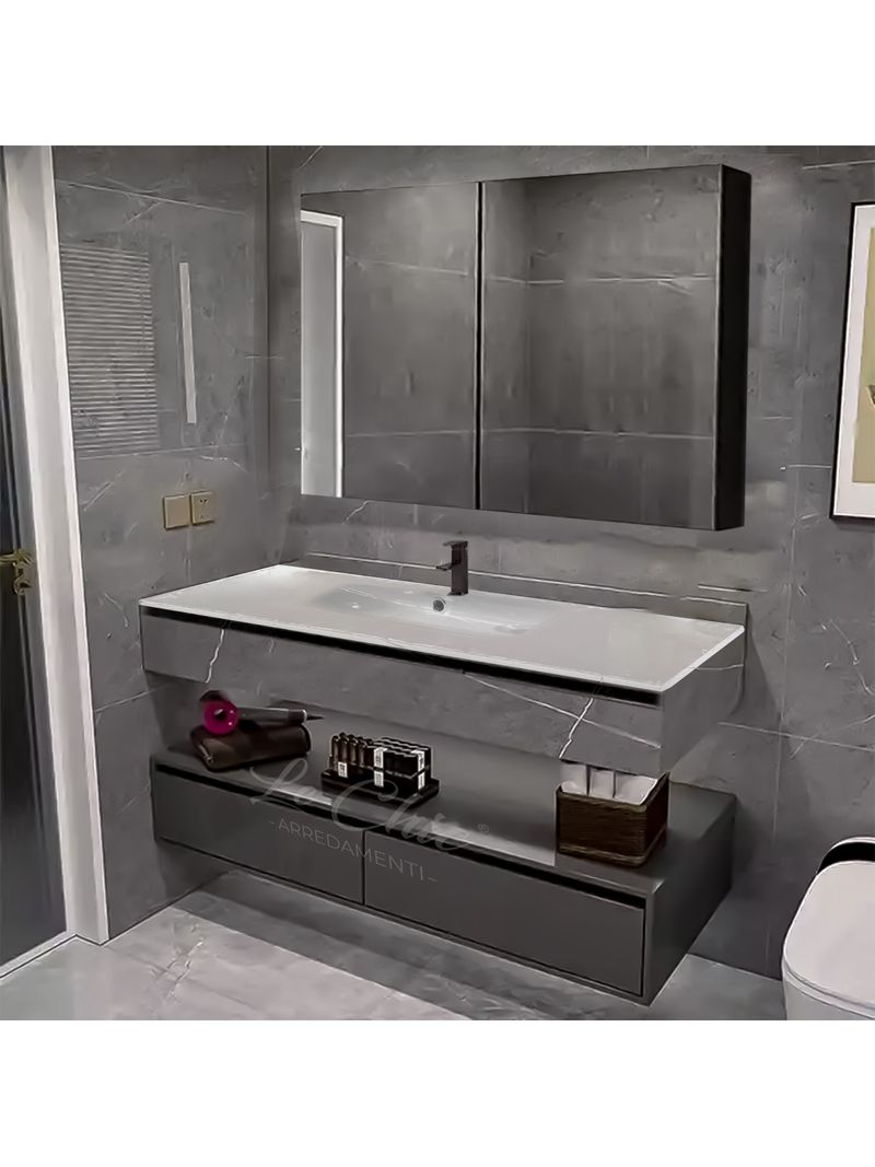 Lavabo Rettangolare In Ceramica SPY - Alice Ceramica