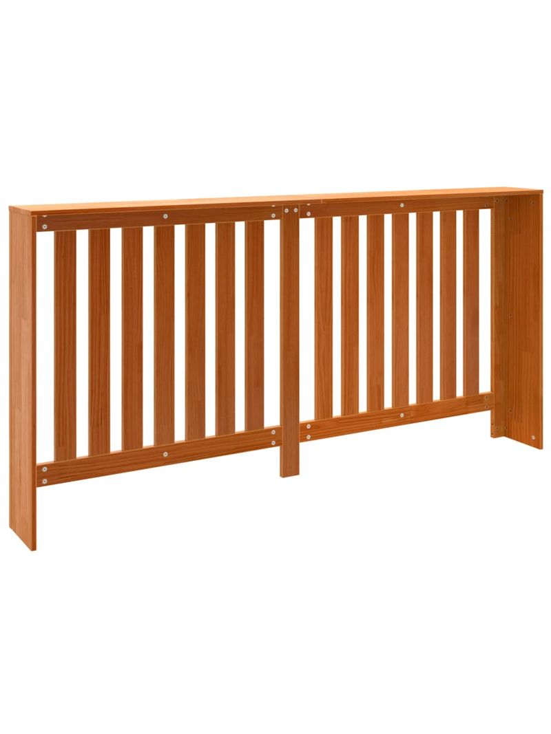 VidaXL Copertura termosifone grigia 153x19x84 cm legno massello pino  Attrezzi per orto e giardino 